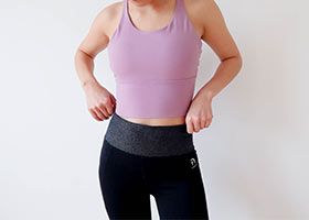 Back Cross High Support Sports Bra (7 Colors)