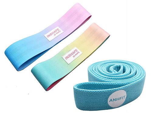 Legs, Booty, Abs, Full Body HIIT Band Bundle S + M + Long Band
